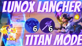 LUNOX LANCHER TITAN MODE‼️AUTO PULANGIN KANGKUNG CUYY !! CARA MAIN LING SKIL 2 TERBARU ~MAGIC CHESS