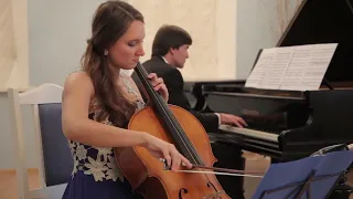 A. Glazunov Spanish Serenade Anna Shchegoleva plays cello