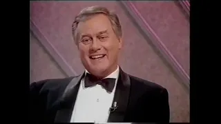 Wogan with Larry Hagman and Linda Gray, Christmas Eve 1986