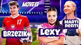 Jak LEXY PORADZI SOBIE na BOISKU?  Team Lexy vs Team Marti Renti