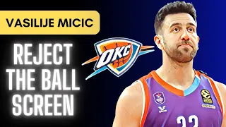 Vasilije Micic's Elite Ball Screen Rejection: From EuroLeague MVP to OKC Thunder's New Star!