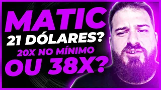 AS DUAS CRIPTOMOEDAS TEM MUITO POTENCIAL POLYGON MATIC 21 DÓLARES ? MATIC NO MÍNIMO 20X OU 38X ?