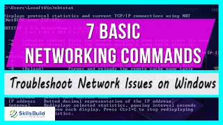 🔧 7 Basic Network Commands - Troubleshoot Network Issues on Windows (PING, TRACERT, IPCONFIG, etc.)