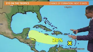 Tropical update: Tracking possible storm development, timing