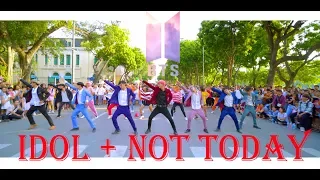 [ KPOP IN PUBLIC CHALLENGE ] BTS (방탄소년단)_Not Today + 'IDOL (아이돌)' Dance Cover @ FGDance from Vietnam