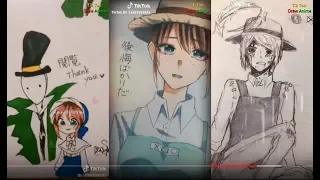 TIK TOK DRAWING ANIME CUTE JAPAN – DRAWING IDENTITY V – ART COMPILATION (P50)