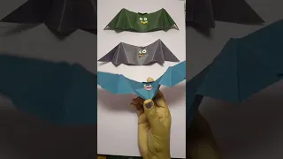 Origami Flapping Bat. visit my Channel for more tutorials.#shorts #trending #youtubeshorts