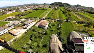 My first flight in Bassano