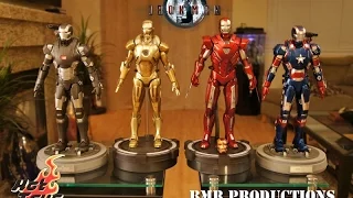 Hot Toys - Iron Man 3 - Mark XXXIII Silver Centurion Figure Review