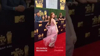 Madelaine At The MTV Movie And TV Awards 2018