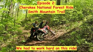 Dual Sports on Smith Mountain Trail Singletrack