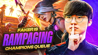 FAKER has arrived.. *WORLDS CHAMPIONS QUEUE*