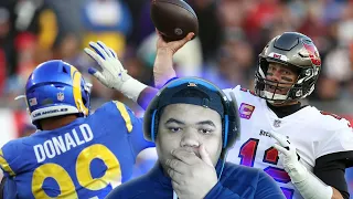 BRADY ALMOST PULLED THIS OFF!!! RAMS VS BUCCANEERS DIVISIONAL ROUND REACTION