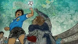 Maradona The infamous Hand Goal in the FIFA World Cup