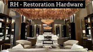 Step into a World of Luxury at the RH Gallery:  Restoration HARDWARE Home Decor Inspiration & Ideas