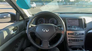 How Good is a 2012 Infiniti G37 With 200,000 Miles POV ASMR Test Drive