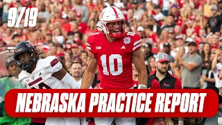 Nebraska football practice report Sept. 19 I Nebraska Huskers I HuskerOnline