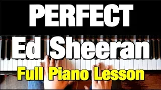 Perfect Piano Tutorial Ed Sheeran (How to Play Lesson) (1/5)