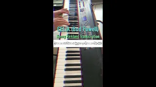 CELIA by Bud Powell - Kenny Kirkland piano solo transcription