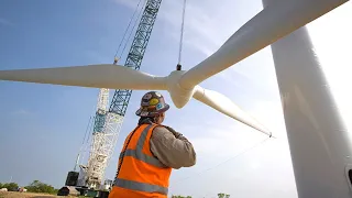 Look How The Making Of Wind Turbine Farm From Scratch| Exceptional Engineering