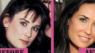 Demi Moore Transformation Young To Now(2019)|| Plastic Surgery