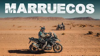 MOROCCO BY MOTORCYCLE 🇲🇦 MOUNTAINS, DUNES, VALLEYS AND DESERTS | Around the World on a Motorcycle