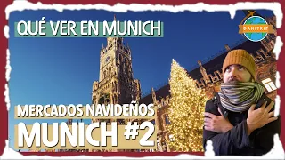 🎄 MERCADO NAVIDEÑO de Munich #2 ⛄❄ NIEVA! ⛄❄ [QUE VER en Munich 2021]