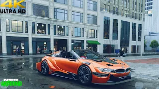 [Need For Speed : UNBOUND] - BMW I8 Roadster || Exclusive Gameplay || Steering Wheel || 4K UHD ||