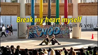 ITZY Ryujin&Yeji - Break my heart myself 関西外大 学祭 | dance cover by twins from 1-as