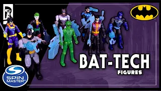 Spinmaster Toys Batman Bat-Tech Figures Review