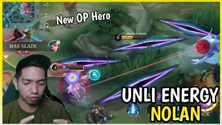 Get More Energy with This Trick on New Hero Nolan | Nolan Gameplay | MLBB