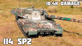 114 SP2 WoT – 4Kills, 10,4K Damage