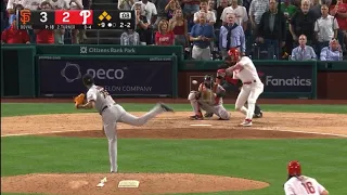 Trea Turner WALK-OFF Single vs Giants!! 8/22/23 🔥⚾️🇺🇸