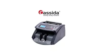 Обзор счетчик банкнот Cassida 5550 UV/MG