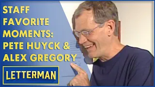 Staff Favorite Moments: Writers Pete Huyck and Alex Gregory | Letterman