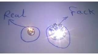 diamond test real and fake