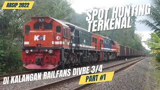 Spot Hunting Kereta Terkenal Di Kalangan Railfans Divre 3/4 | Part 1