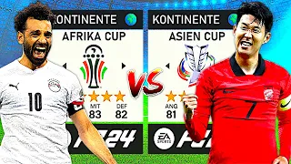 AFRIKA vs ASIEN in EA FC 24 !!! ⚔️🆚🔥