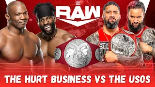 WWE 2K22 | HURT BUSINESS VS THE USOS | RAW TAG TEAM CHAMPIONSHIP | PS5 GAMEPLAY