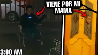 M0M* VIENE POR MI MAMÁ A *LAS 3:00 DE LA MAÑANA* Y TODO QUEDO GRABADO 😔 *Paranormal*