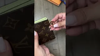 My first shorts video. I’m diggin the shorts editing 😬 #louisvuitton #luxury #lvwallet #unboxing