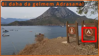 Antalya Adrasan Koyu (Plaj boyu gezi ve Bol sitem)