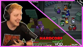 Hardcore Season 4 & Among Us - Philza VOD - Streamed on October 12 2020