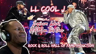 LL COOL J  Full Hall Of Fame Performance ft  Eminem, Jennifer Lopez, Z Trip, Cut Creator | Reaction