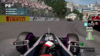 F1 2016 MOD: Monaco - Haas Gameplay - 2016 Tracks, Cars and Drivers - PC Ultra 1080p60