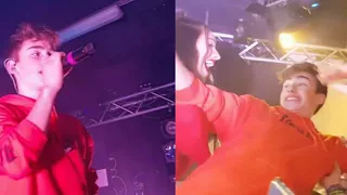 Johnny Orlando & Mackenzie Ziegler - What if I told you I like you (Day & Night Tour Video)