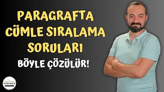 Paragrafta Cümle Sıralama Soruları