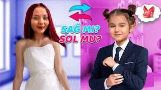 SAĞ MI SOLMU !? EN İYİ KOMBİNİ YAPAN KAZANIR !! @OykuKarta