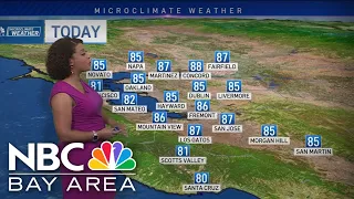 Bay Area forecast: Hottest days of the year so far