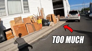Garbage Truck Will NOT Be Happy! - Trash Picking Ep. 900